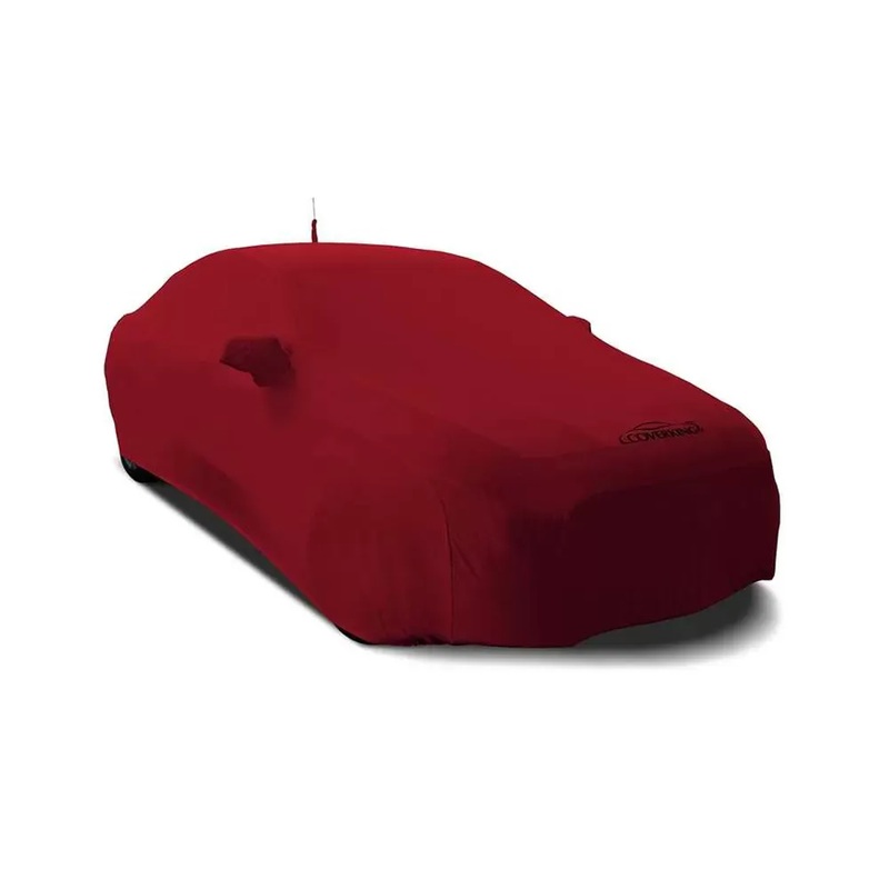 Coverking CVC3SS80 Satin Stretch Red Custom Car Cover for 2016-2017 GT350